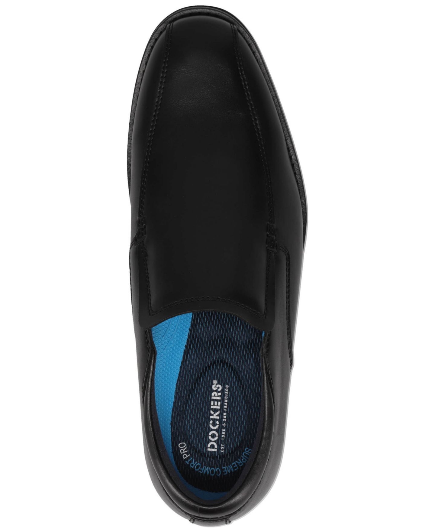 Мужские туфли Dockers Benedict Slip-On Dress Loafers, цвет: Чёрный — фото 4