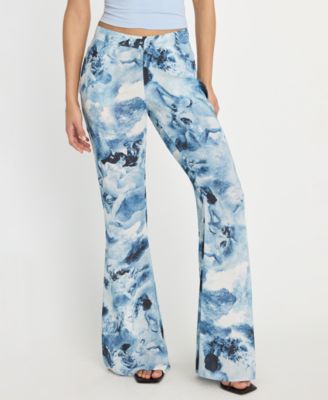 Women's Printed Flare Pants