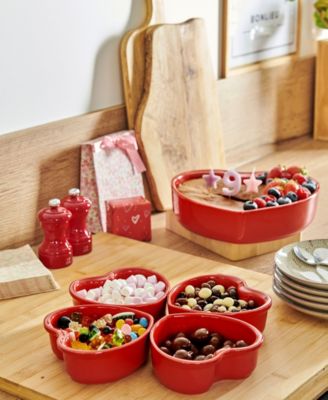 Appolia Ceramic 5.25" Heart Ramekins