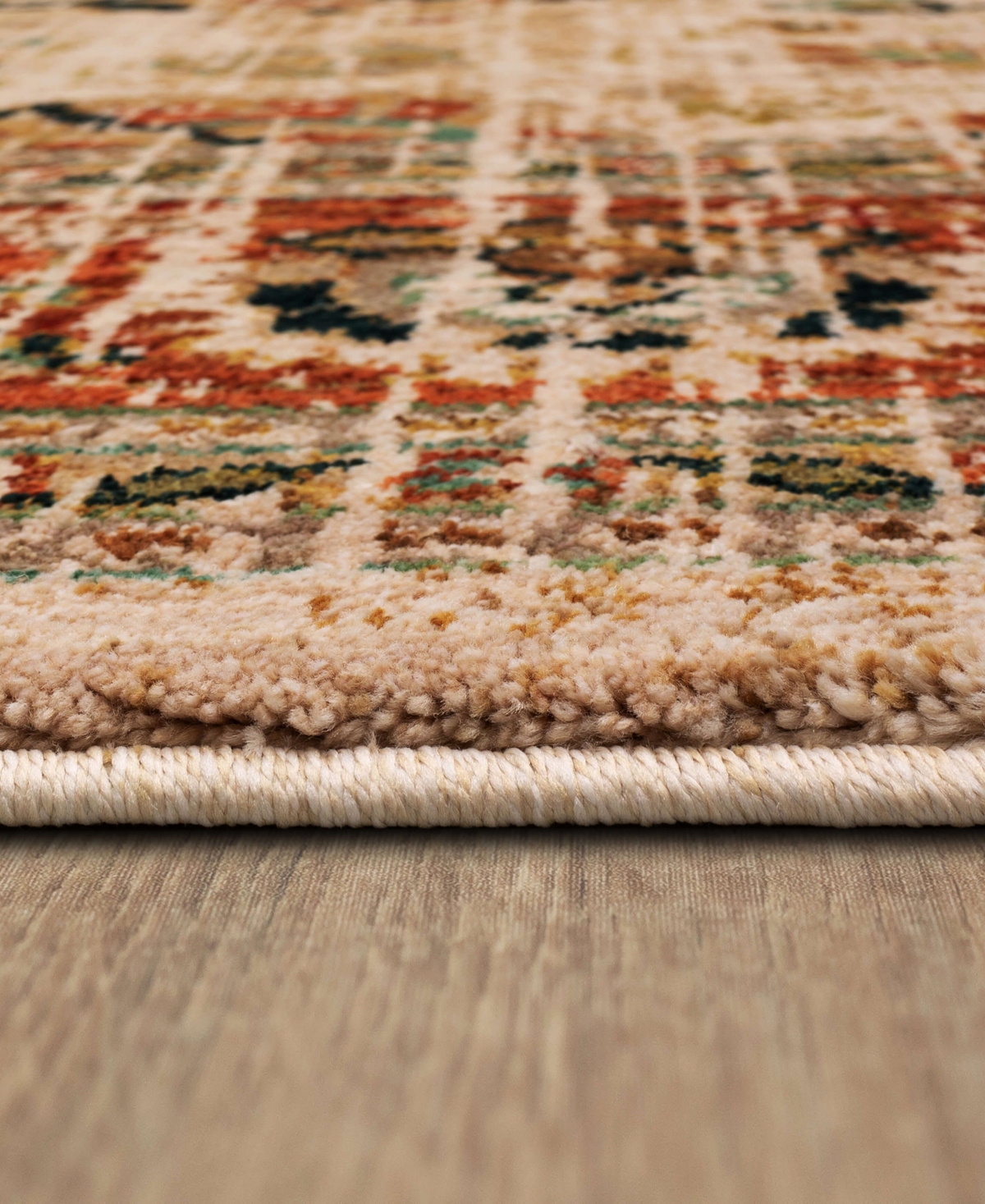 Closeout! Karastan Spice Market Koyna Cream 9'6" x 12'11" Area Rug