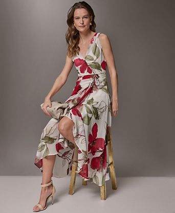 hawaiian formal dress Black Chic The princess seam line dress fit your body nicely Hawaiian Dress - Macy's