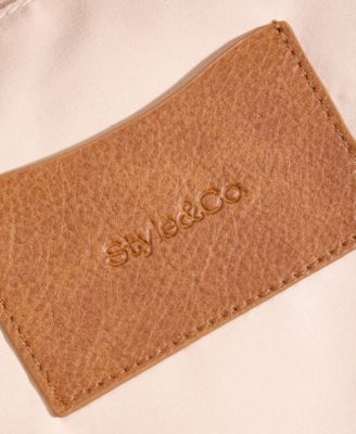 Stud Floral Applique Straw Large Tote