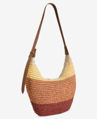 Straw Hobo Bag