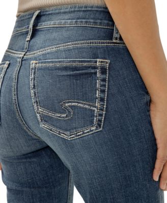 Women's Elyse Mid-Rise Luxe Stretch Capri Jeans