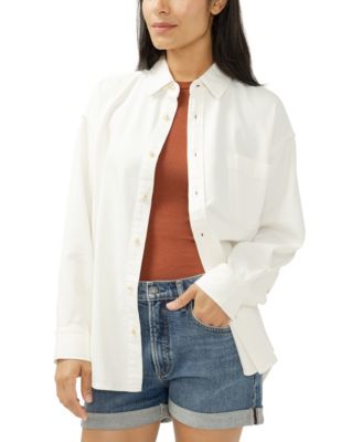 Women's Relaxed Button-Up Shirt
