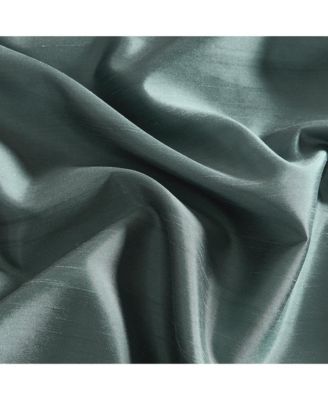 Colette Faux Silk French Door Window Panel