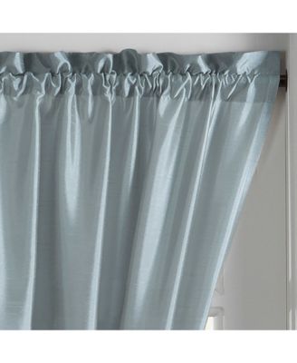 Colette Faux Silk Side Door Window Panel