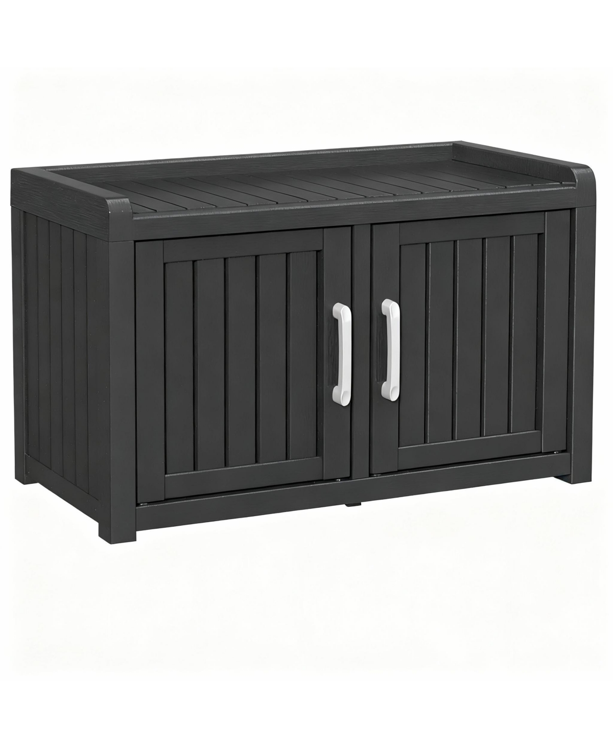 Yigii Waterproof Uv-Resistant Shoe Storage Bench with Seat for Indoor/Outdoor Use