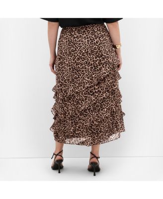 Women's Skai Leopard Print Maxi Skirt