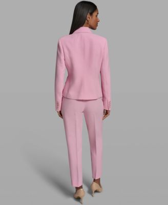 Women's Cropped Collared Woven Jacket