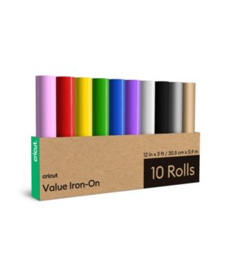 Value Iron-On, Rainbow Sampler - 12 in x 3 ft (10 ct)