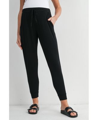 Maternity Relaxed Fit High Rise Joggers