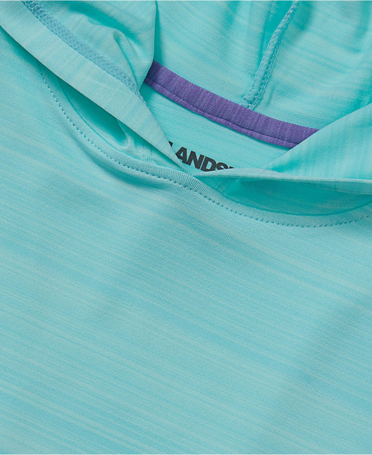 Lands' End Girls Long Sleeve Upf 50 Sun Hoodie Rash Guard