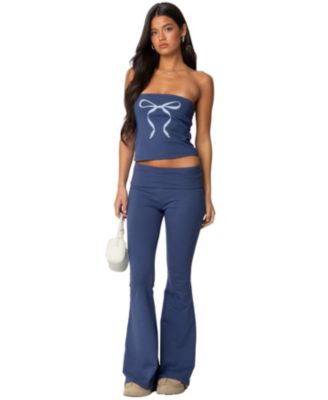 Women's Aiyana Bow Built In Bra Tube Top