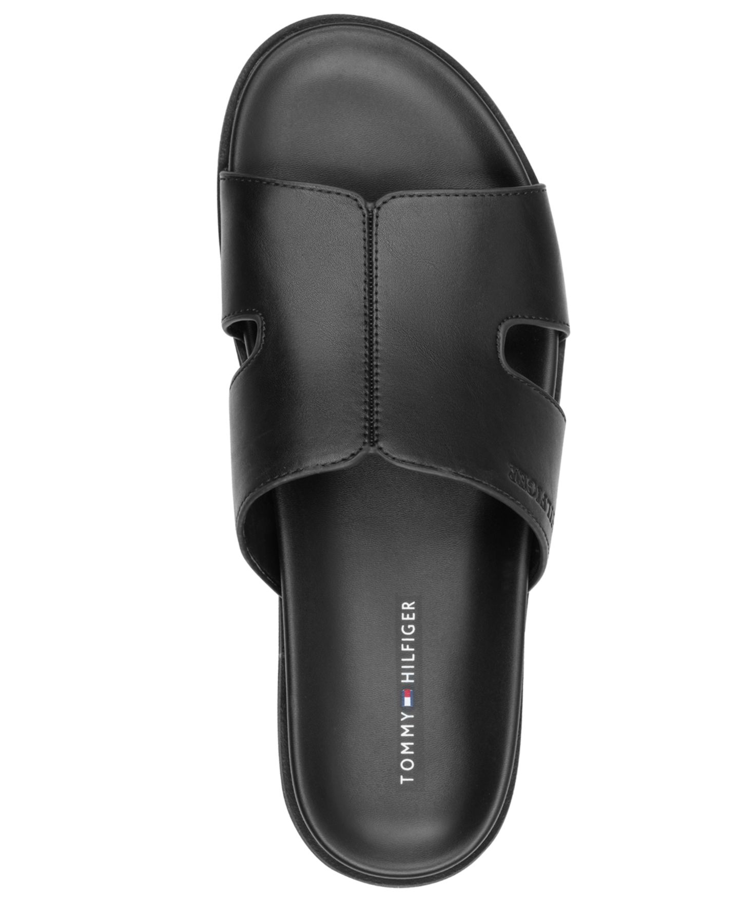 Мужские сандалии Tommy Hilfiger Welch Slide, цвет: Чёрный — фото 4