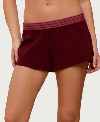 Women's Noemi Stripey Foldover Shorts