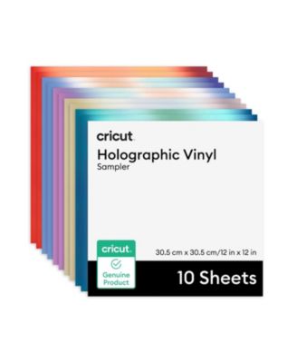 Holographic Vinyl Permanent, Mythical Sampler - 12 in x 12 in Sheets
