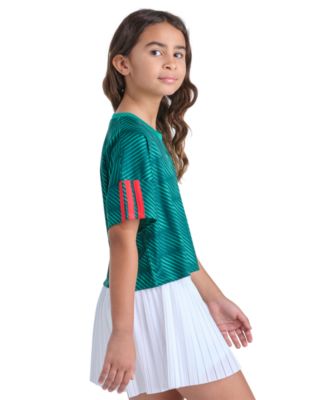 Girls' 8-16 Short-Sleeve Printed World Cup Soccer Top