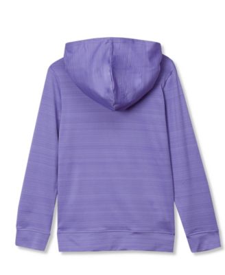 Girls “ Sunshade UPF 50 Chlorine Resistant Long Sleeve Sun Hoodie Rash Guard”