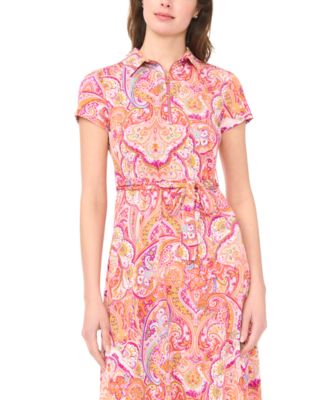 Petite Collared Midi Dress