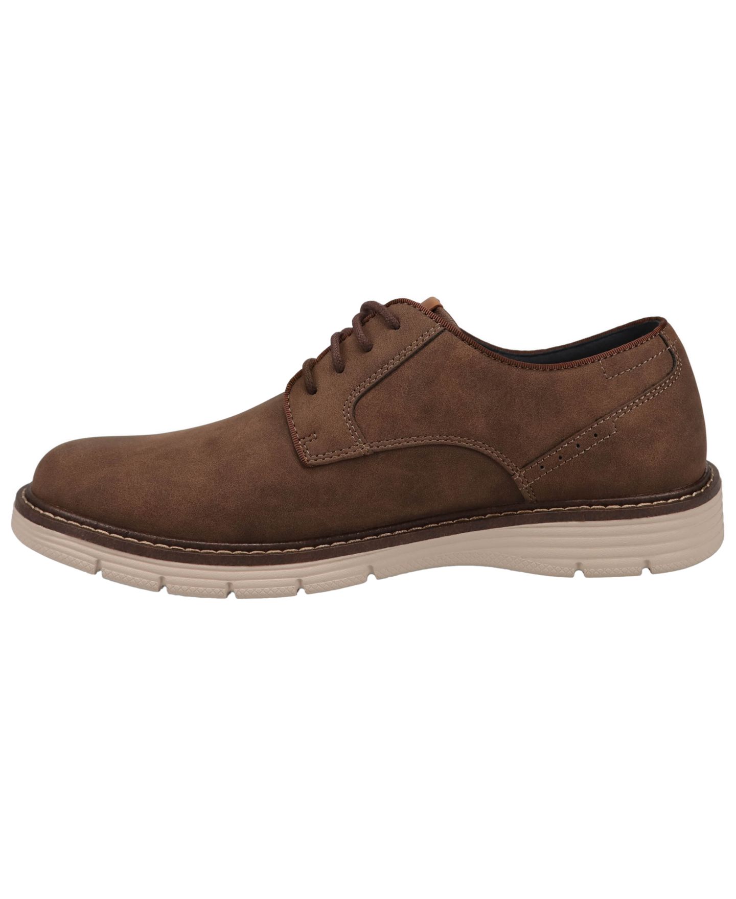 Обувь Dockers Men's Emil Casual Lace-Up Oxfords, цвет: Коричневый / Серо-коричневый — фото 6
