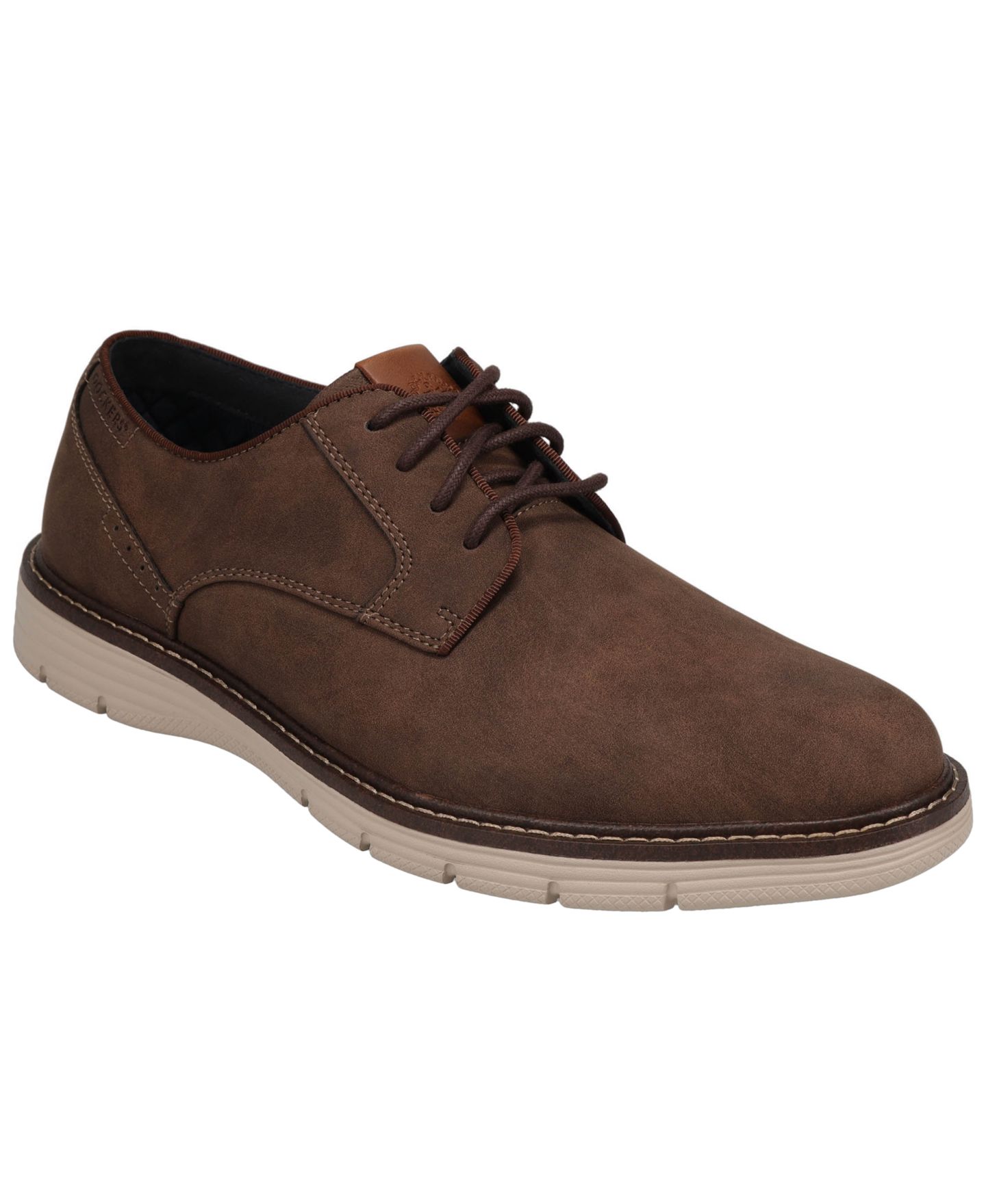 Обувь Dockers Men's Emil Casual Lace-Up Oxfords, цвет: Коричневый / Серо-коричневый — фото 1