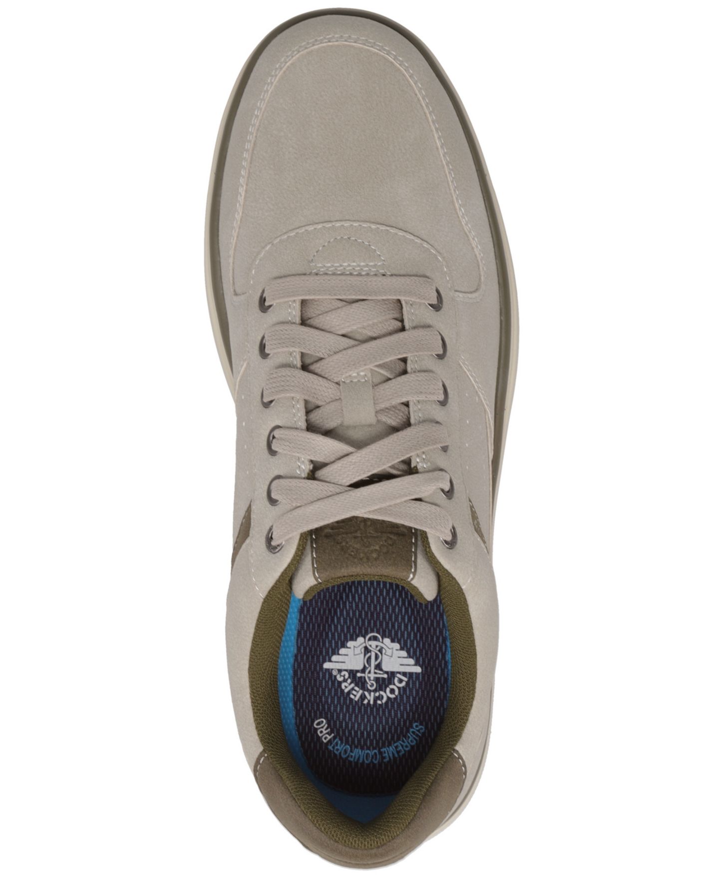 Мужские кроссовки Dockers Fabien Casual Round-Toe, цвет: Светлый серый — фото 4