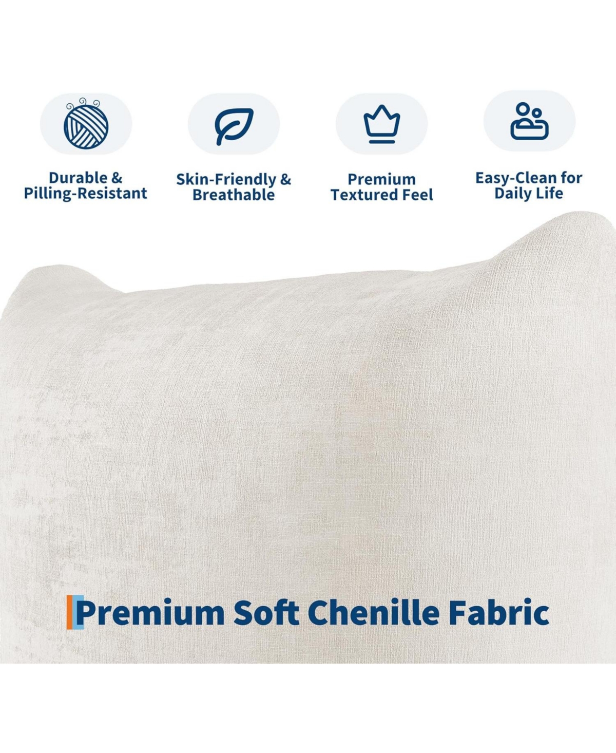 gaomon Love Seat Sofa,75.2 Inch Chenille Fabric Cloud Couch, 23.2" Deep Seat Boneless Couch for Small Spaces, Apartment, Office