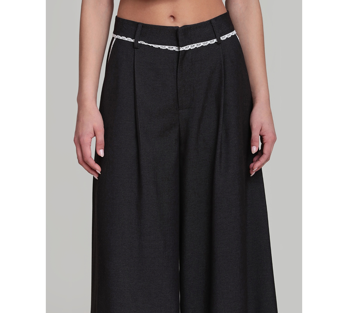 Avec Les Filles Women's Extreme Wide-Leg Trousers