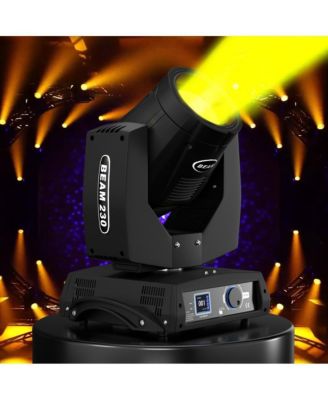 230W Sharp Beam Moving Stage Light with 8 Prisms & 17 Patterns, Auto/Sound/DMX Modes