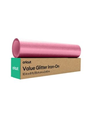 Glitter Value Iron-on Heat Transfer Vinyl - 10 in x 8 ft