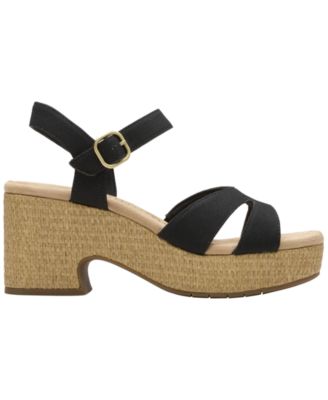 Women's Nerisa Twist Round Toe Wedge Sandals
