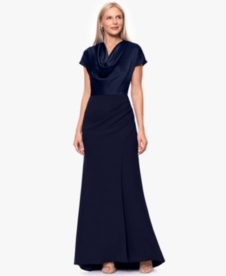 Women’s Cowl Neck Long Gown
