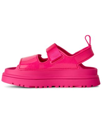 Kids' GoldenGlow Glossy Sparkles Open Toe Sandals