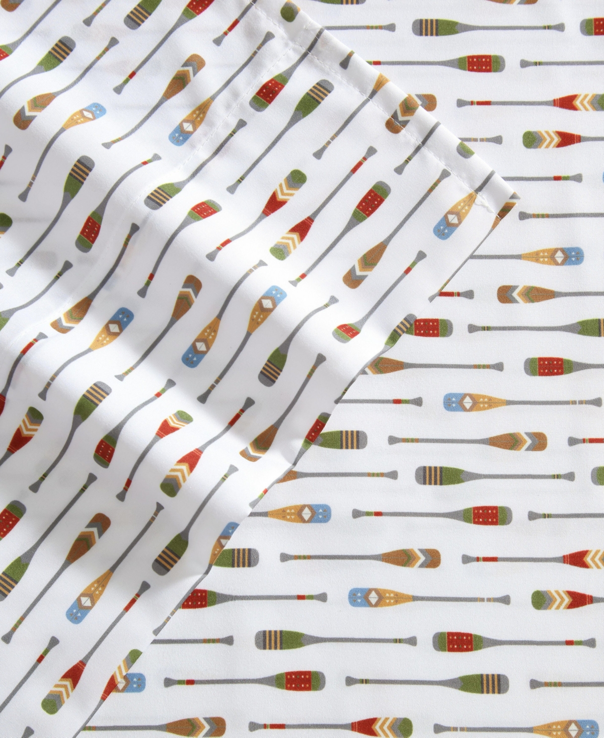 Eddie Bauer Canoe Lake Paddle Temperature Regulating Microfiber 4-Pc. Sheet Set