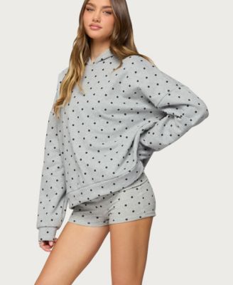 Women's Chelsie Polka Dot Hoodie