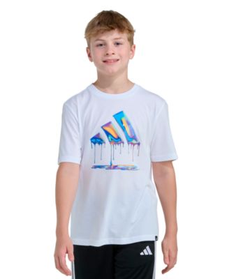 Boys' 8-20 Short-Sleeve Chrome Dip Logo T-Shirt