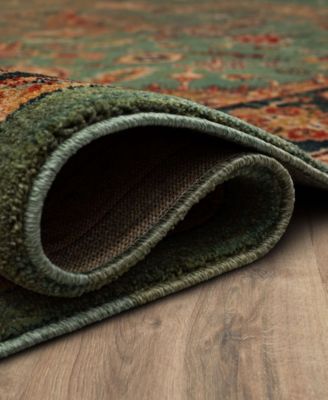 Spice Market Deir Aquamarine 5'3" x 7'10" Area Rug