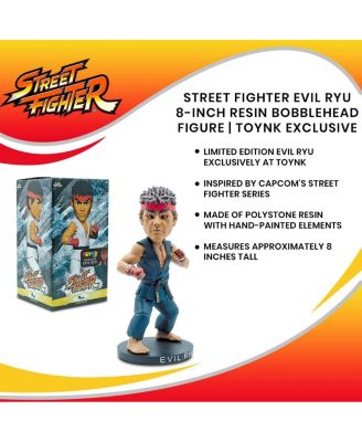 Street Fighter Evil Ryu 8-Inch Resin Bobblehead Figure | Toynk Exclusive