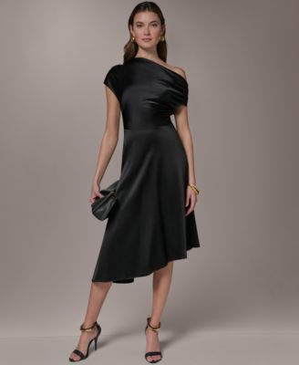 Women's A-Line One-Shoulder Dress