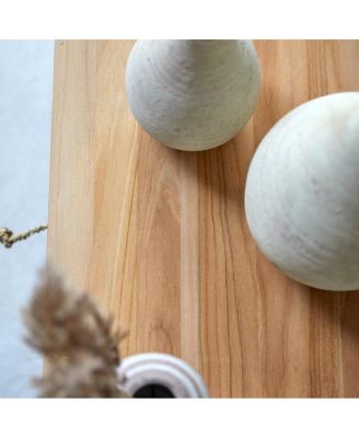 Solid Teak TV Cabinet Entertainment Unit TV Stand