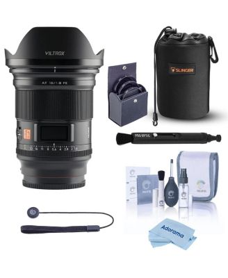 AF 16mm f/1.8 STM Lens for Sony E with PRO OPTIC Lens Care & Protection Kit with Pouch