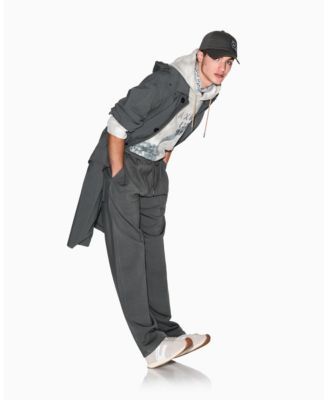 Men's Pleat Open Sweatpants