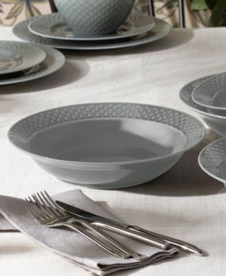 Kikko 25 oz. Rim Dinner Bowls, Set of 4