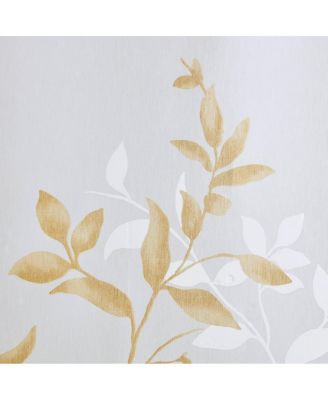 Printed Grommet Window Curtain Panel, 50" W x 84" H, Lightweight Semi-Sheer, Single Panel