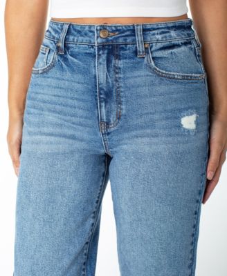 Juniors' Straight-Leg Jeans