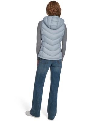 Women's Packable Hooded Puffer Vest