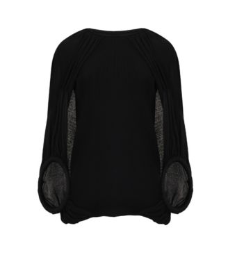 Women's Double-Hoop Knitted Top
