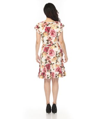 Women's V-Neck Empire Dress