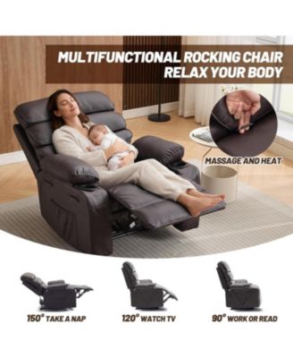 Recliner Chair Modern Ergonomic Lounge Single Sofa